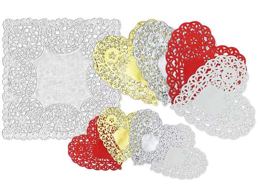 Paper Heart Doily Assortment Pack - US 4762