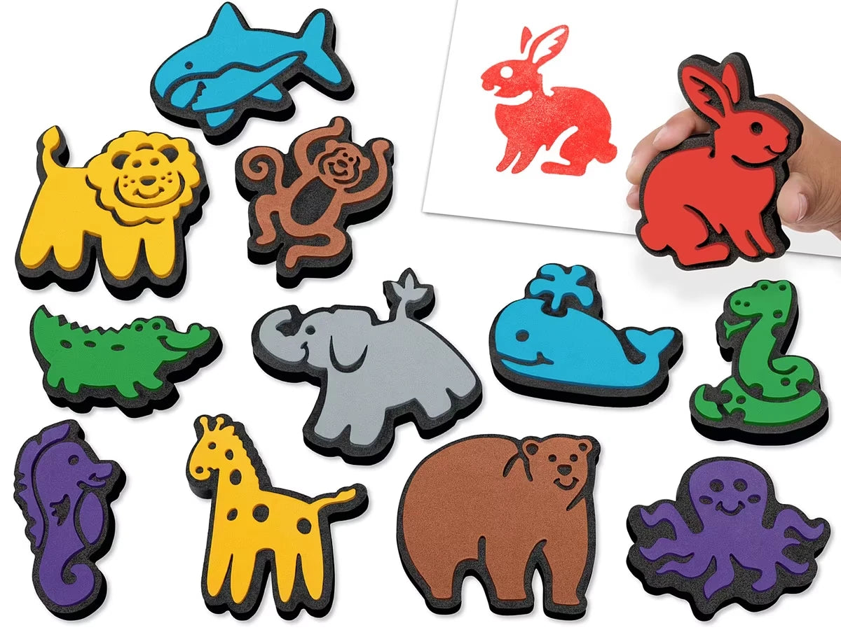 Easy-Grip Animal Stampers - US 6476