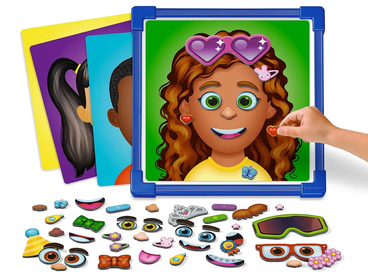 Make-A-Face Magnetic Designer - US 4720