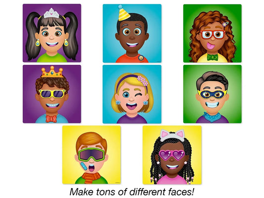 Make-A-Face Magnetic Designer - US 4720