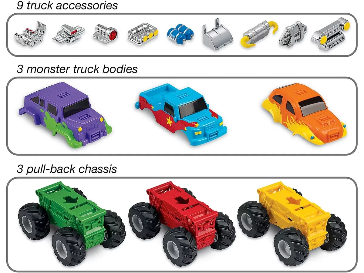 Snap & Design Monster Trucks - US 5947