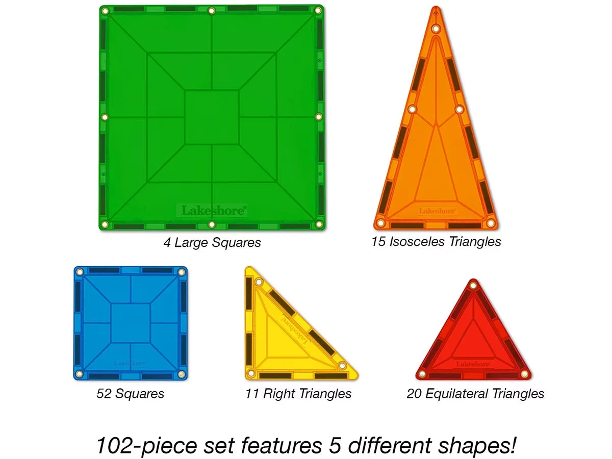 Magnetic Wonder Tiles® - Master Set - US 7200
