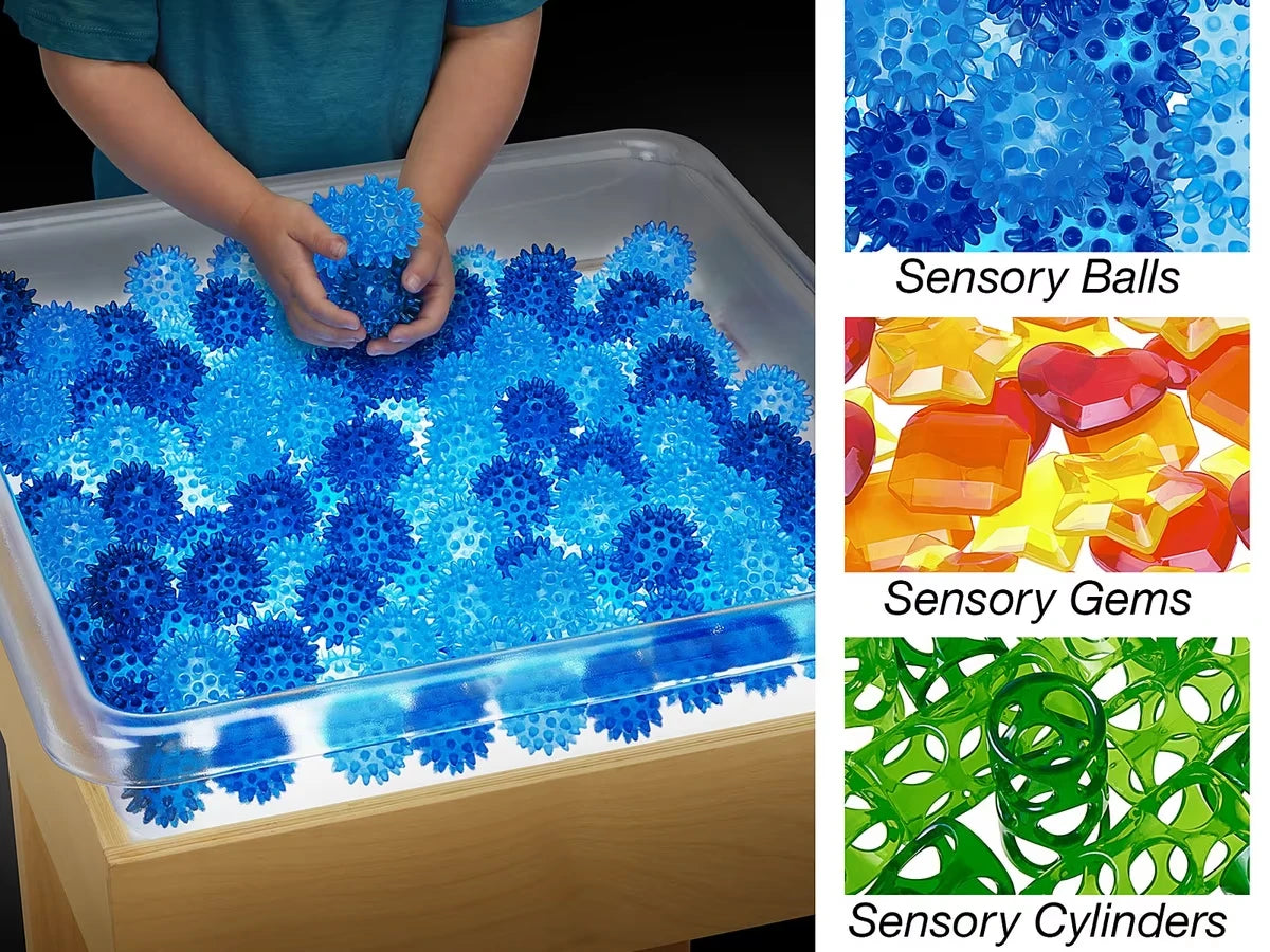 Toddler-Safe Light Table Sensory Materials - Complete Set - US 2168