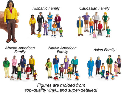 Lakeshore Block Play People - Complete Set - US 6019