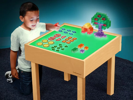 Space-Saver Color-Changing Light Table - US 8885