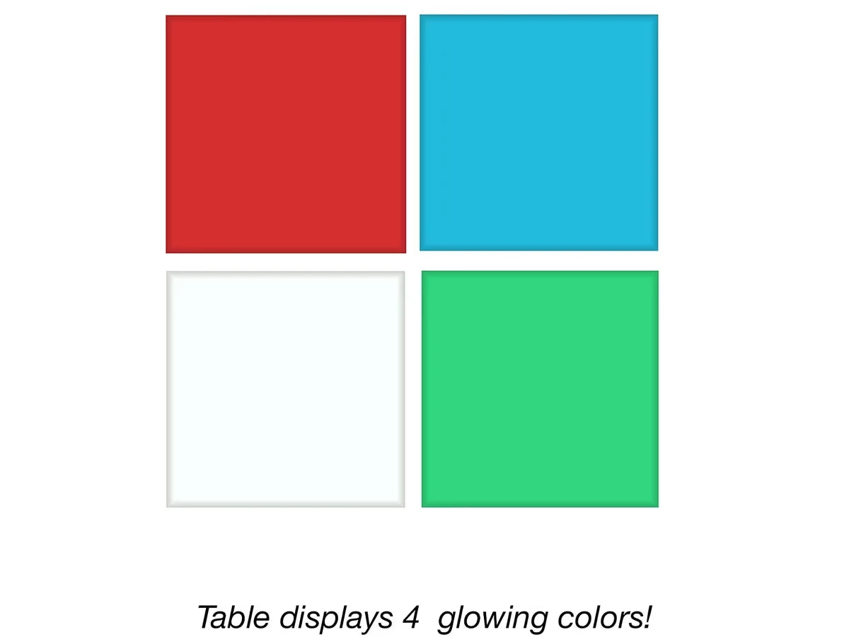 Space-Saver Color-Changing Light Table - US 8885