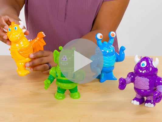 Create & Play Magnetic Monsters - US 4234