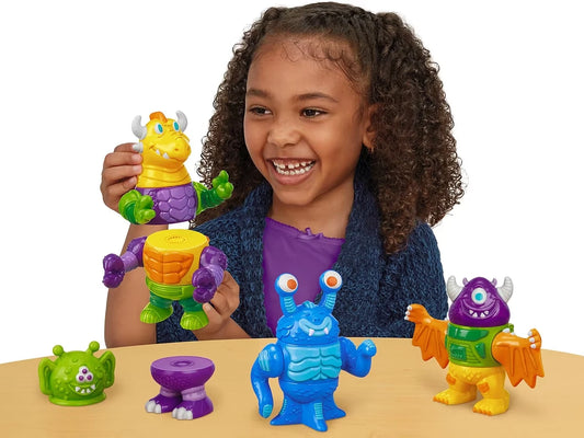 Create & Play Magnetic Monsters - US 4234