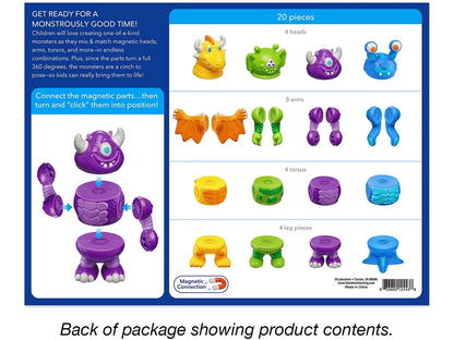 Create & Play Magnetic Monsters - US 4234