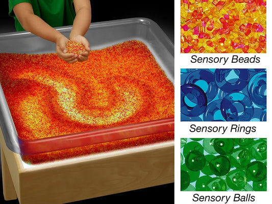 Light Table Sensory Play Materials - Complete Set - US 7377