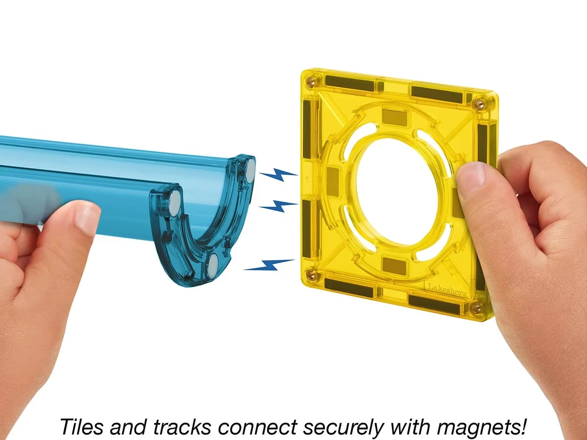 Magnetic Wonder Tiles® - Ball Run - US 1900
