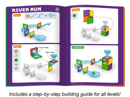 Magnetic Wonder Tiles® - Ball Run - US 1900