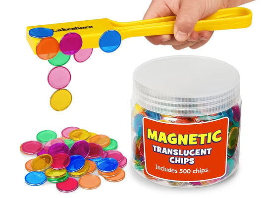 Magnetic Translucent Chips - US 9619