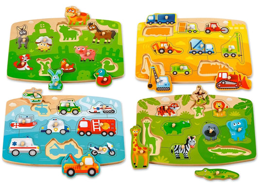 Beginner’s Peg Puzzle Set - US 3638