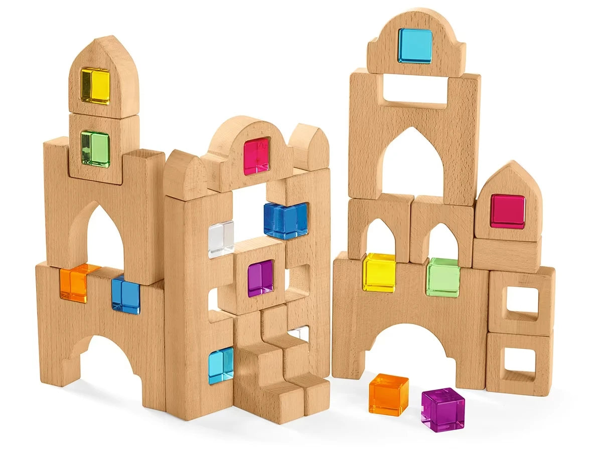 Wood & Crystal Fantasy Blocks - US 3670