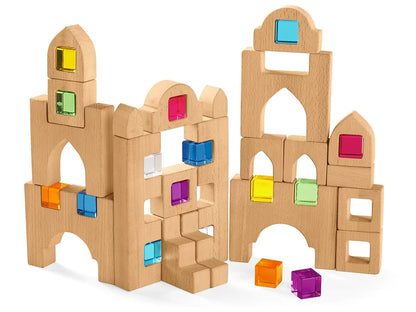 Wood & Crystal Fantasy Blocks - US 3670