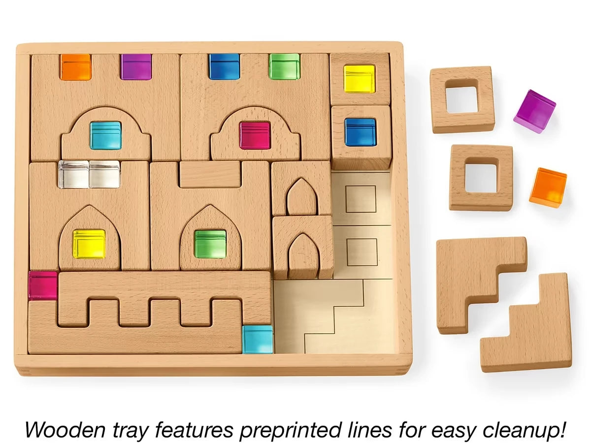 Wood & Crystal Fantasy Blocks - US 3670