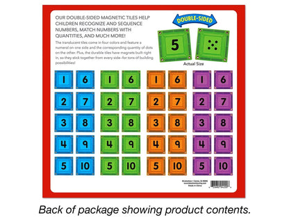 Double-Sided Magnetic Number Tiles - US 3537