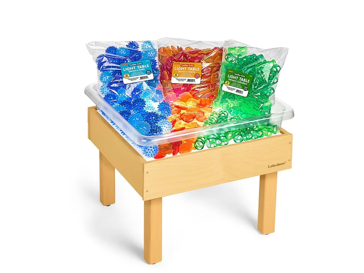 Toddler-Safe Light Table Sensory Bundle - US 1328
