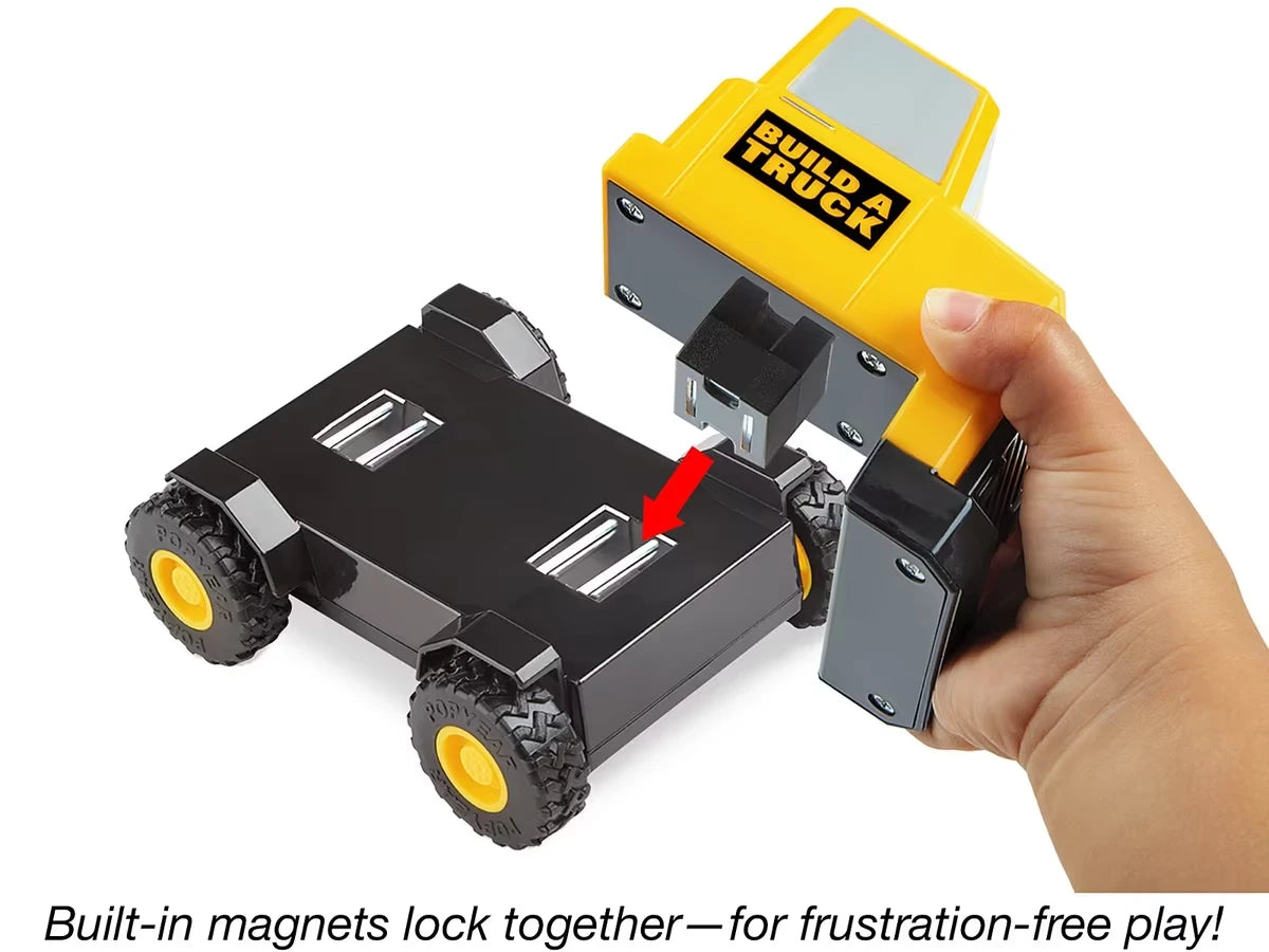 Build-A-Truck Magnetic Construction Vehicles - US 7868
