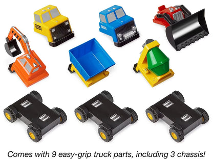 Build-A-Truck Magnetic Construction Vehicles - US 7868