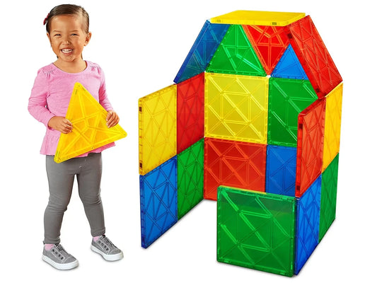 Jumbo Magnetic Building Tiles - US 3614