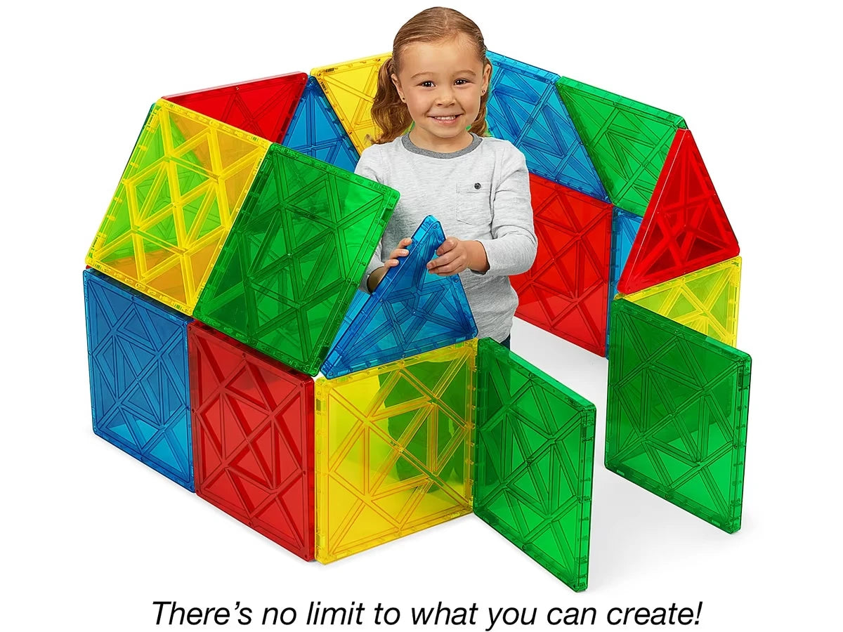 Jumbo Magnetic Building Tiles - US 3614