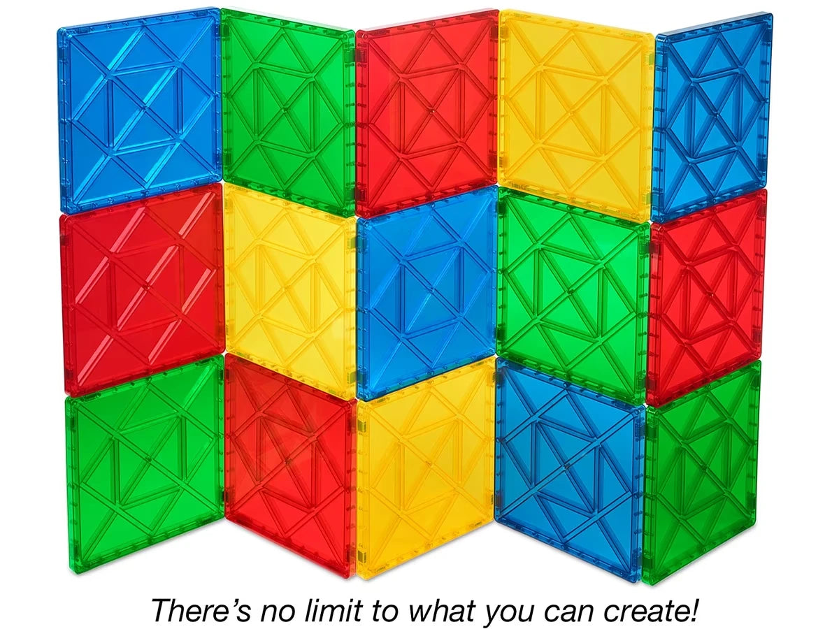 Jumbo Magnetic Building Tiles - US 3614