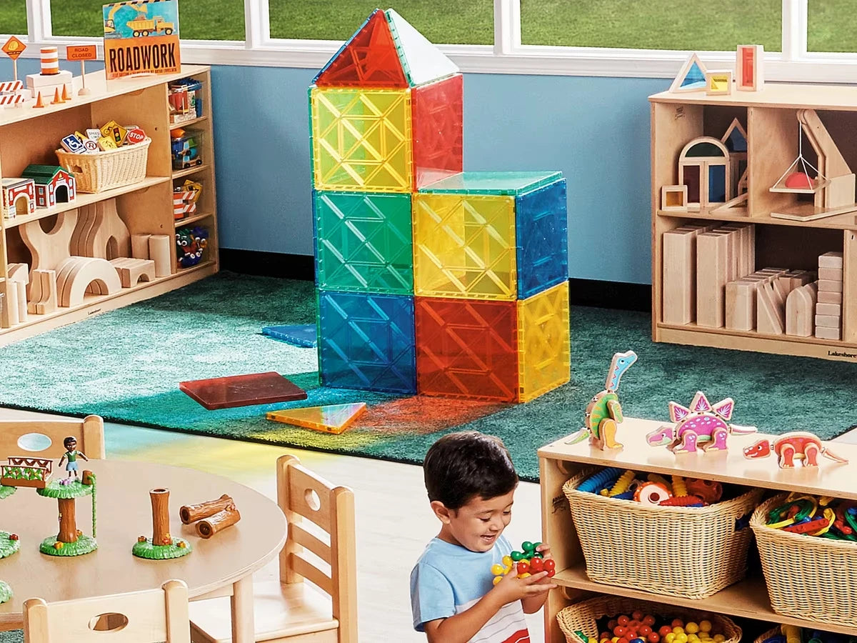 Jumbo Magnetic Building Tiles - US 3614