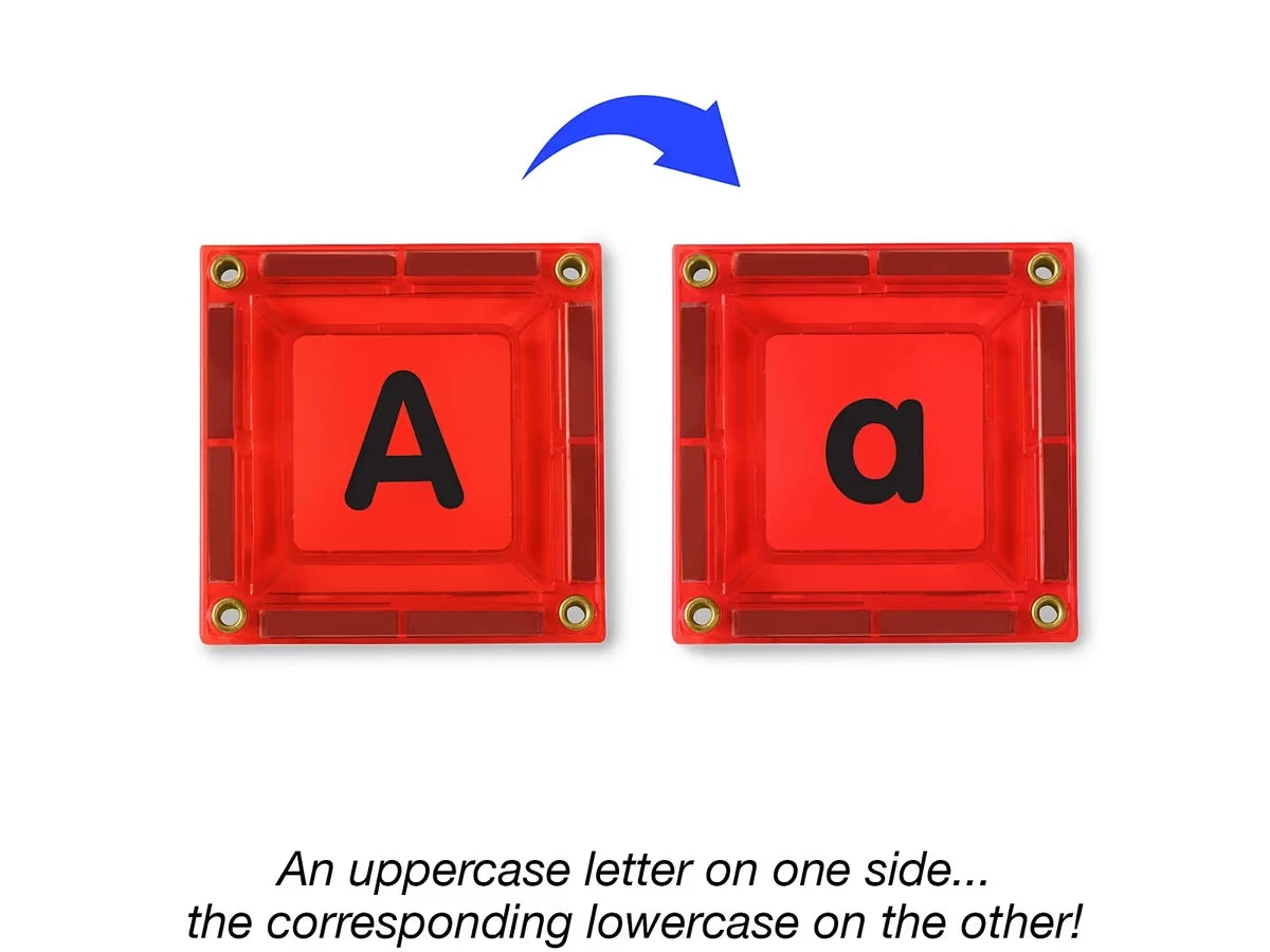 Double-Sided Magnetic Phonics Tiles - US 3957