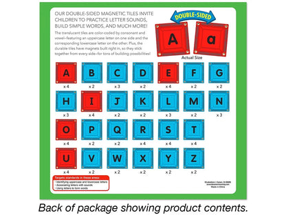 Double-Sided Magnetic Phonics Tiles - US 3957
