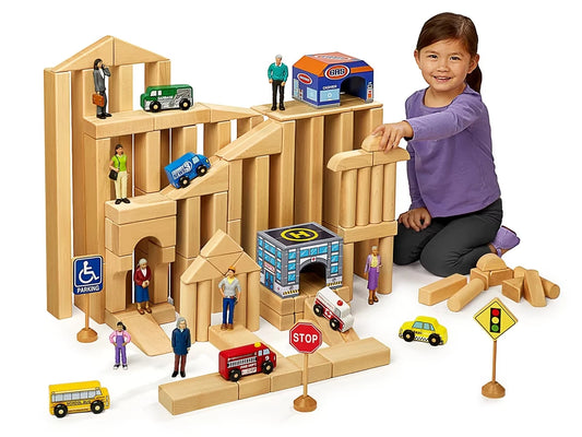 Classroom Hardwood Unit Blocks - Starter Set - US 2905