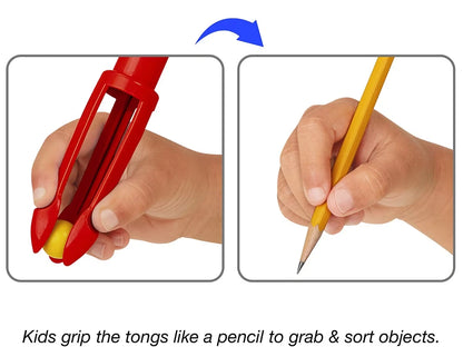 Fine Motor Tweezer Tongs -  Set of 4 - US 1656