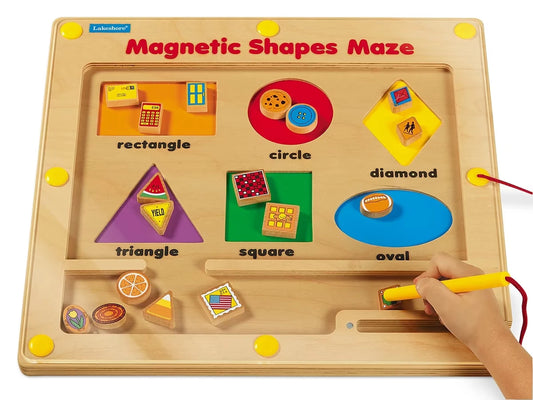 Magnetic Shapes Maze - US 3056