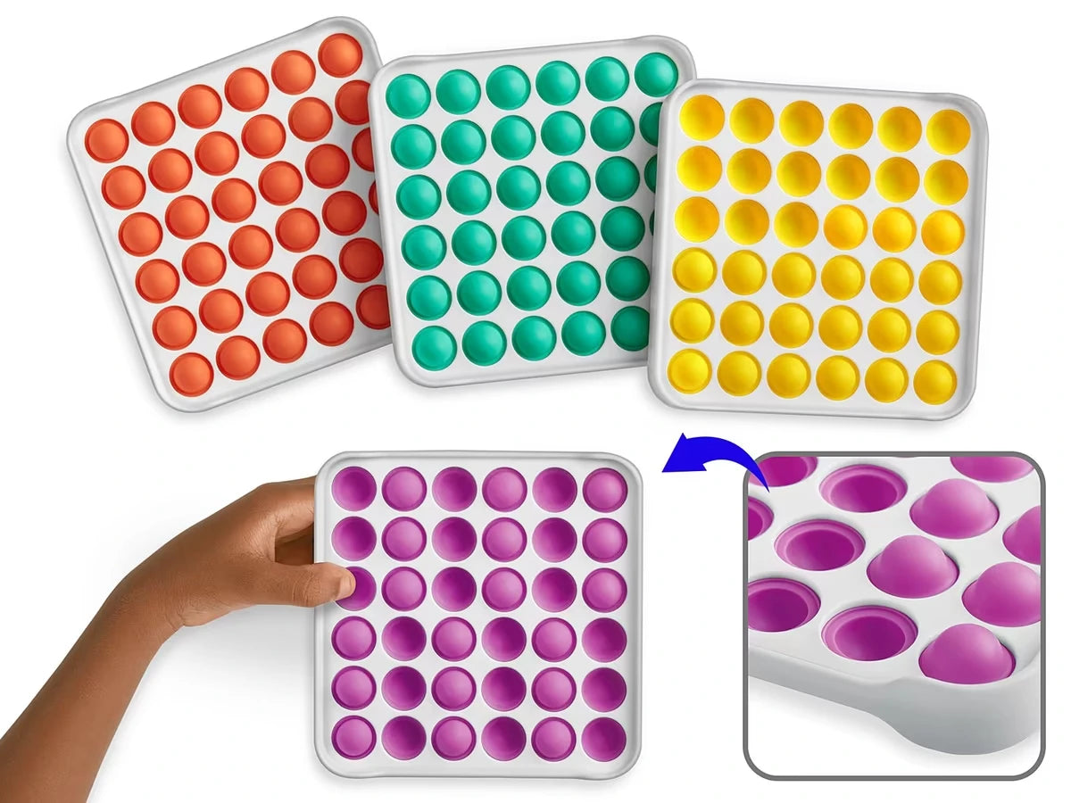 Fidget Poppers -  Set of 4 - US 3667