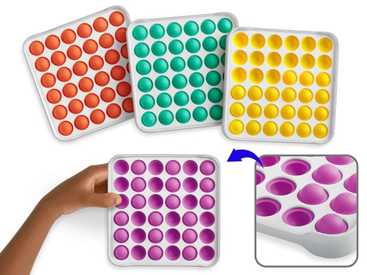 Fidget Poppers -  Set of 4 - US 3667