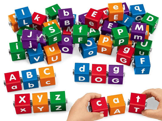 Snap-Together Letter Blocks - US 8923