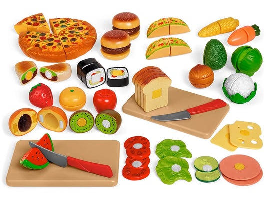 Slice & Serve Play Food Set - US 5390