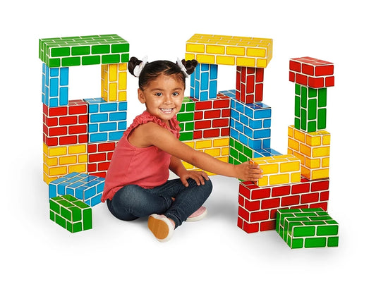 Easy-Stack Cardboard Blocks - Starter Set - US 7989