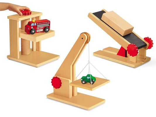 Block Play Simple Machines - Complete Set - US 7913