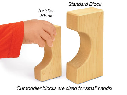 Toddler Hardwood Unit Blocks - US 7320