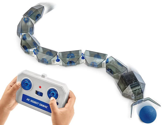 Remote-Control Slithering Snake Builder - US 4944