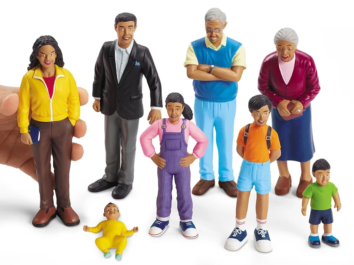 Lakeshore Block Play People - Hispanic Family - US 3207