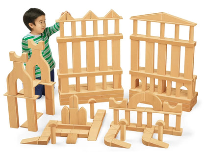 Classroom Hardwood Unit Blocks - Builder Set - US 2531