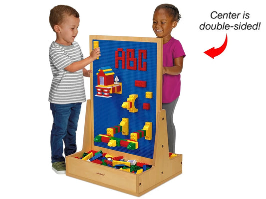 Stand-Up Brick-Building Center - US 4749