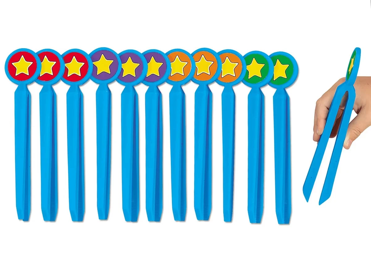 Easy-Grip Safety Tweezers - Set of 12 - US 6243