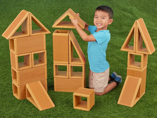Giant Outdoor Building Blocks - US 9273