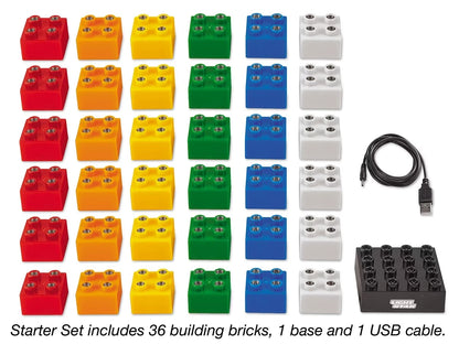 Light-Up Building Bricks - Starter Set - US 3177