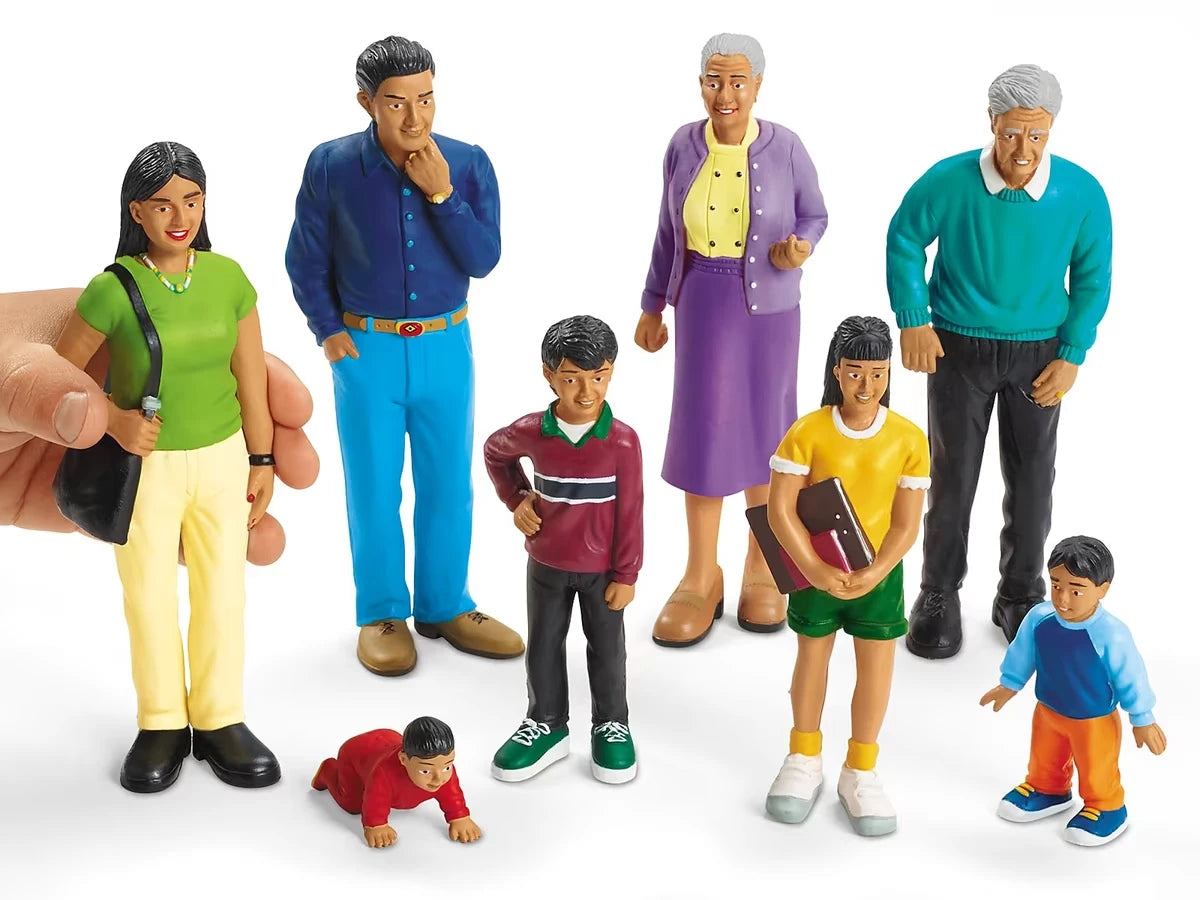 Lakeshore Block Play People - Native American Family - US 2039