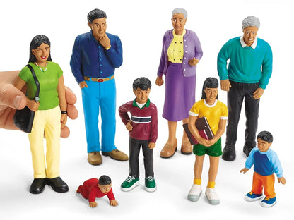 Lakeshore Block Play People - Native American Family - US 2039